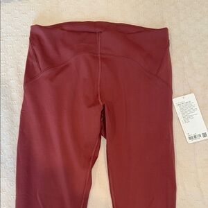 Maroon lululemon NWT